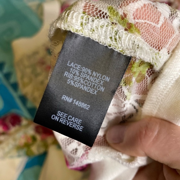 Torrid mesh floral lace bomber jacket - Picture 8 of 10